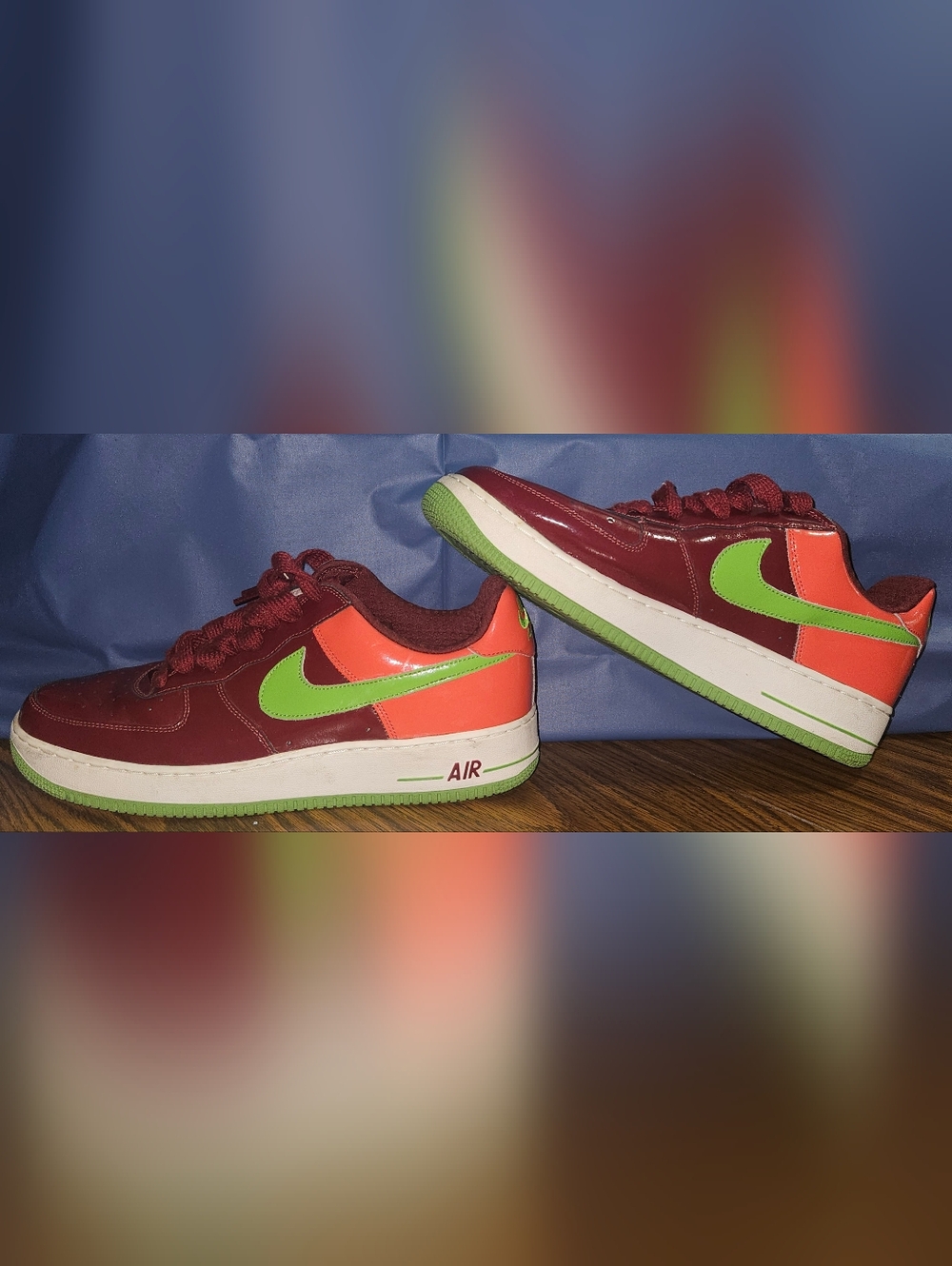 Nike Air Force 1 Premium Kiwi 312945-631 Men's Size 12